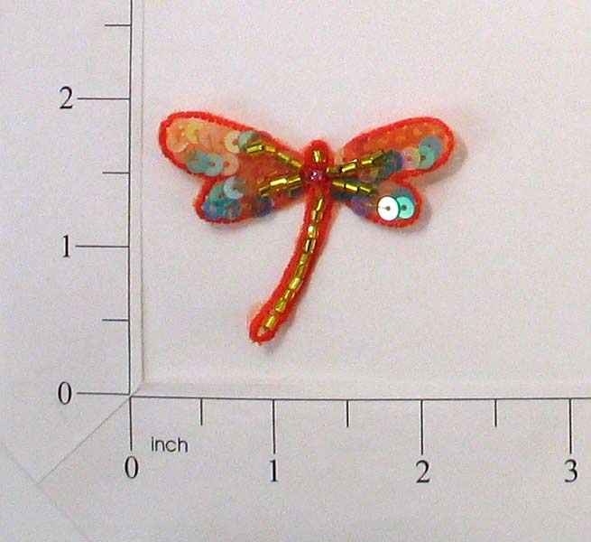 Dragonfly Sequin Applique/Patch Default Title Sequin & Beaded Appliques
