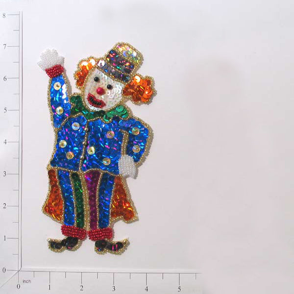 Magic Clown Applique/Patch - Multi Colors Appliques