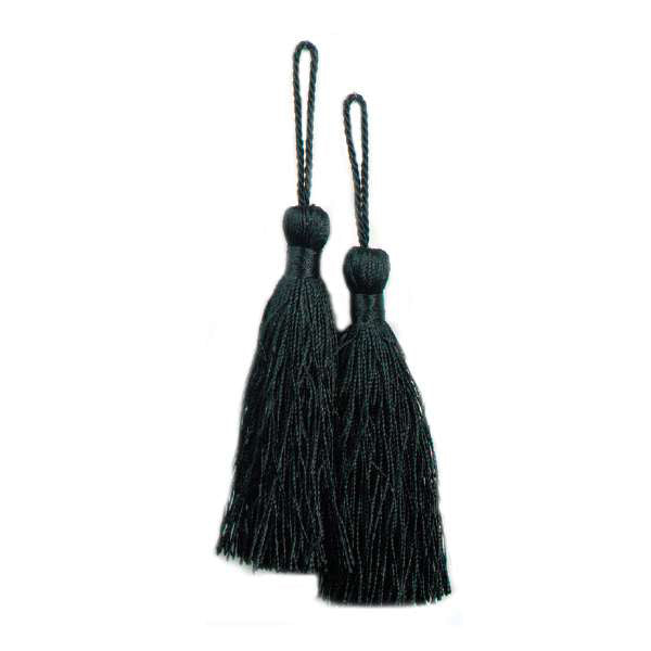 3 1/2" Fiber Key Tassel Pack of 2 Tassels