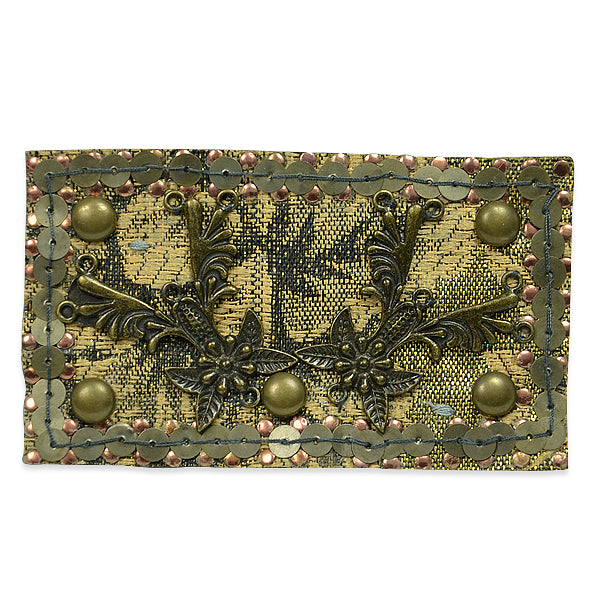Denim Fashion Applique/Patch - Bronze Appliques