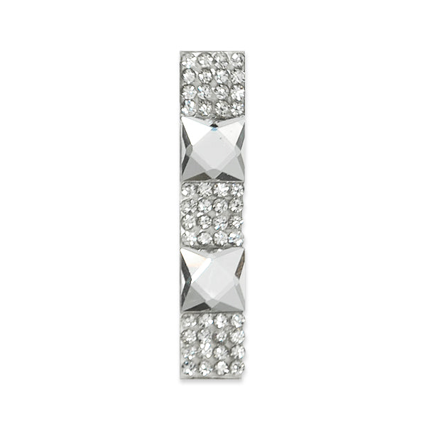Number 1 Iron On Rhinestone Applique/Patch - Crystal Appliques