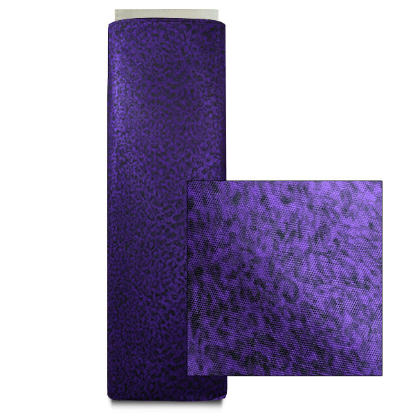 Premium Leopard Print Tulle Fabric Bolt of 54" X 25 Yards Tulle