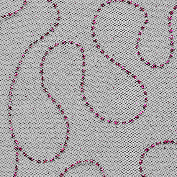 Premium Glitter Curves Tulle Fabric Bolt of 54" X 25 Yards Tulle