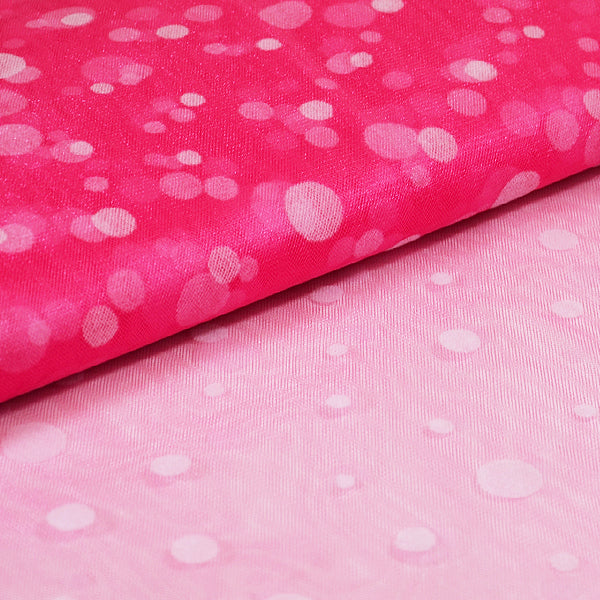 Premium Flocked Polka Dot Tulle Fabric Bolt of 54" X 25 Yards Tulle