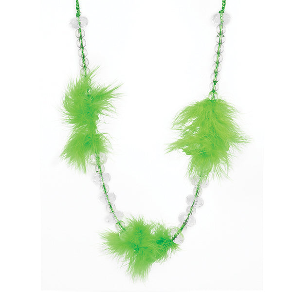Charisse Feather/Bead Tieback Lime Tassels and Tiebacks