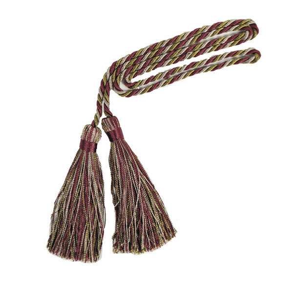 Mira 3 1/2" Tassel Chair Tie- 35" Cranberry Sage Tassels and Tiebacks