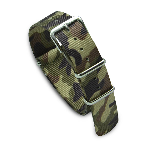 Military MoD Nylon Watch Strap (Camo) Accessories
