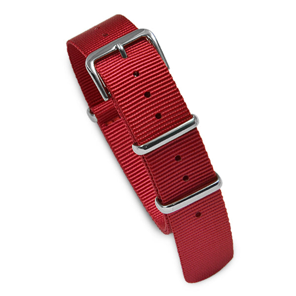 Military MoD Nylon Watch Strap (Red) Accessories