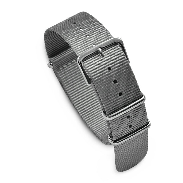 20mm Military MoD Nylon Watch Strap - Gray Watch Straps