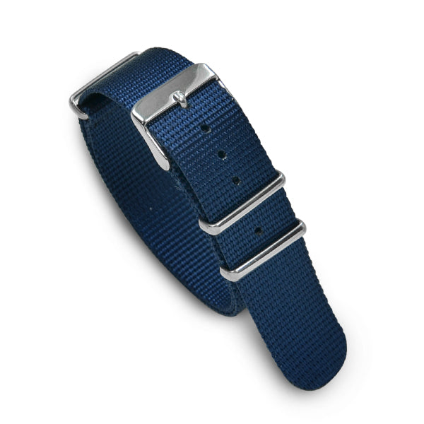 20mm Military MoD Nylon Watch Strap - Navy Blue 20mm Watch Straps