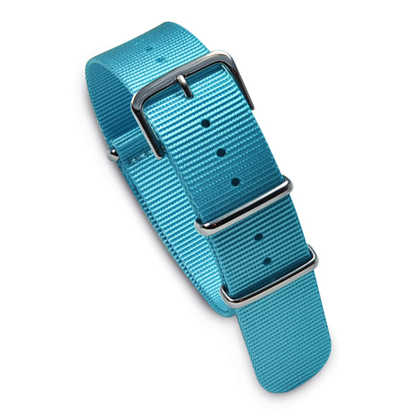 20mm Military MoD Nylon Watch Strap - Turquoise Watch Straps