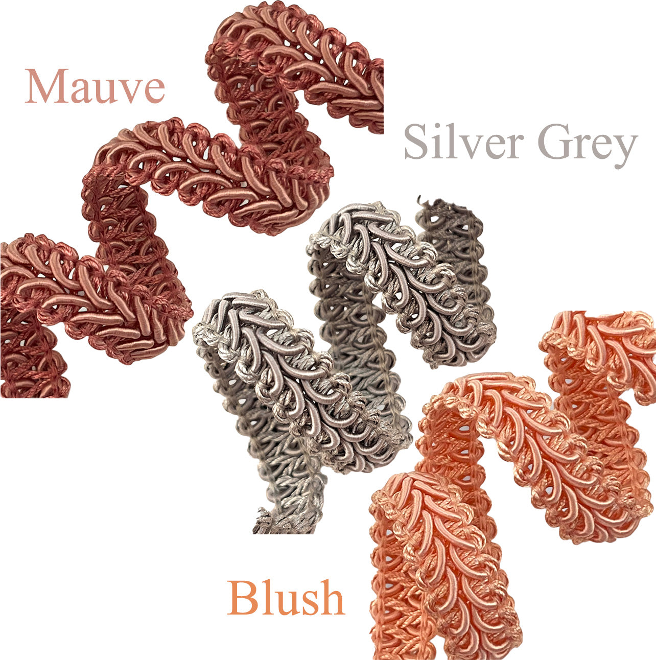 New Alice Classic Woven Trim Colors Are Coming Soon: Get Ready for Blush, Silver Grey, and Mauve!