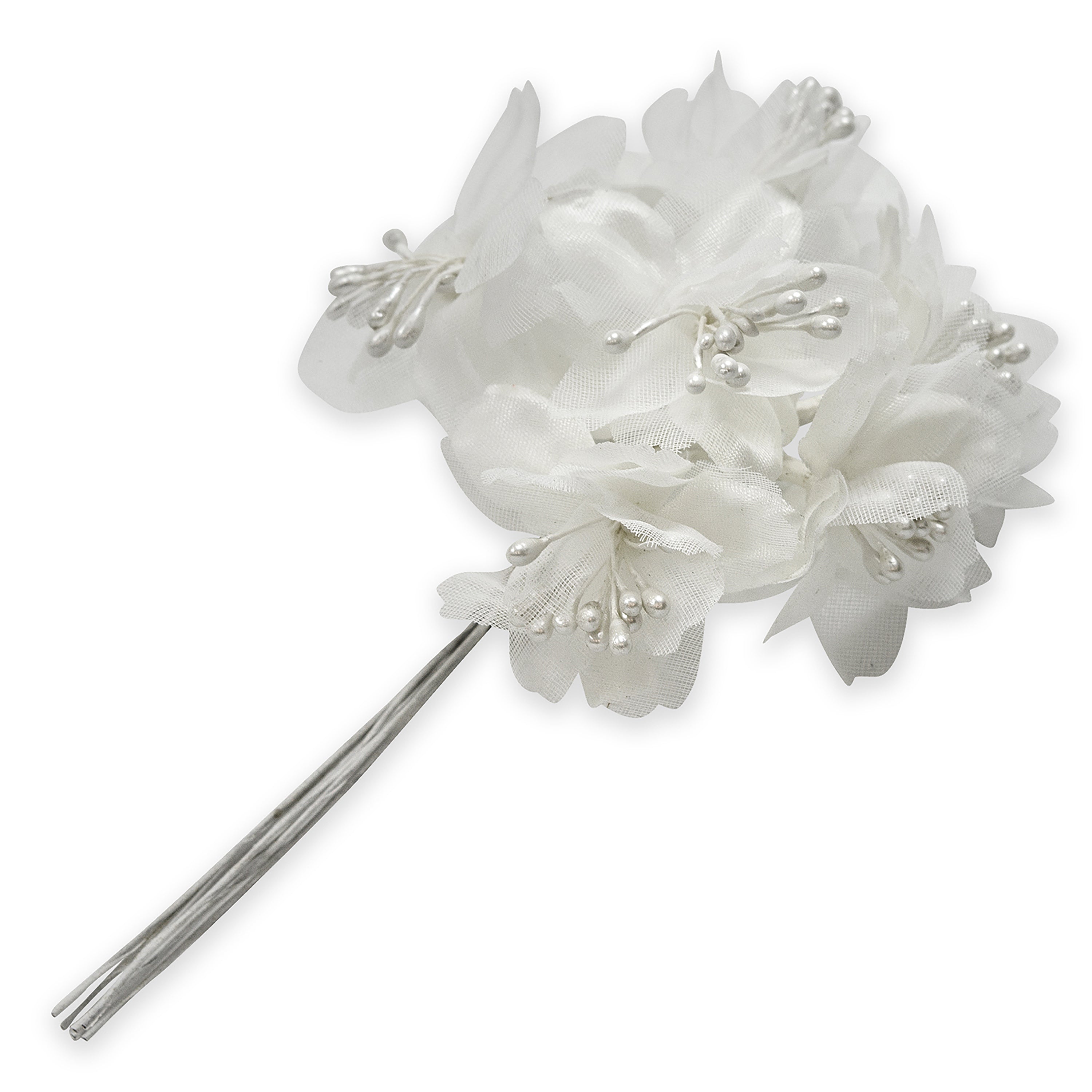 Vintage Bridal Floral Cluster Stem