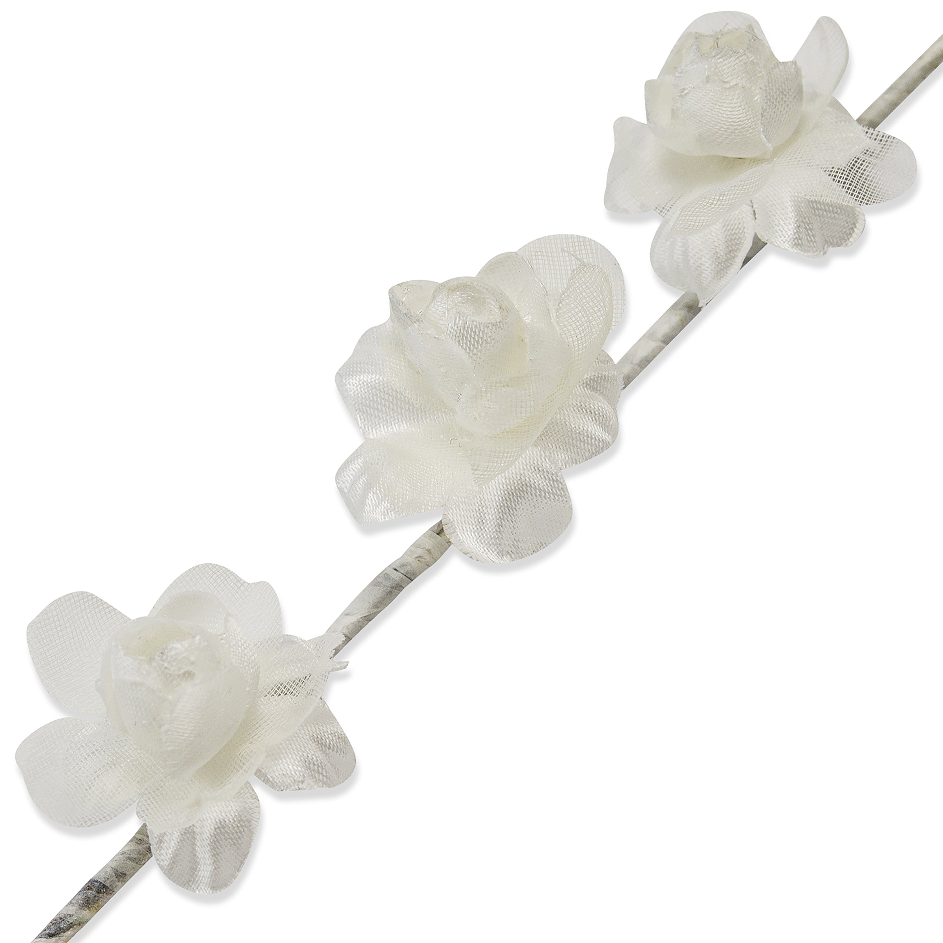 Vintage Bridal Rosebud Long Stem