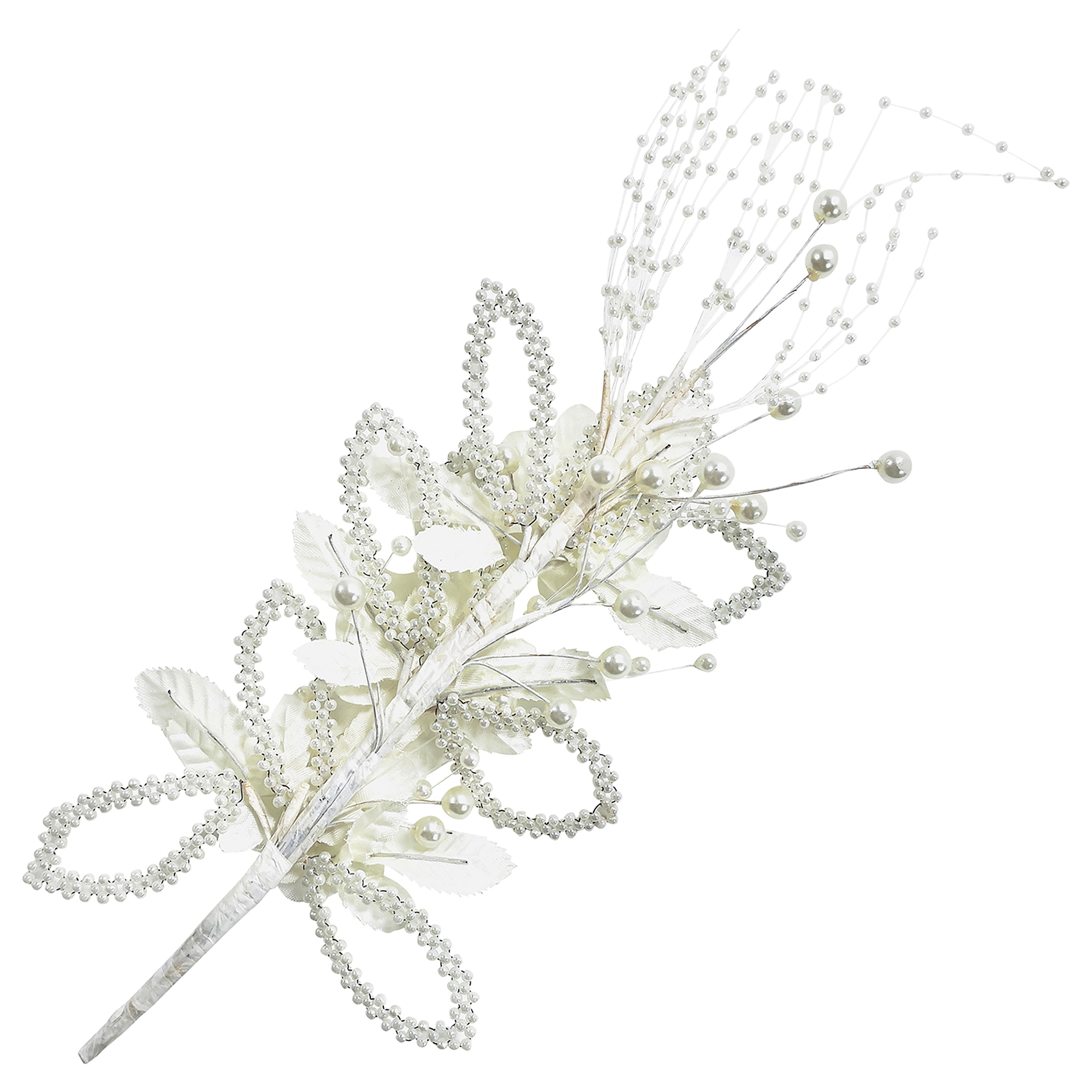 Vintage Bridal Cascade Flower Spray