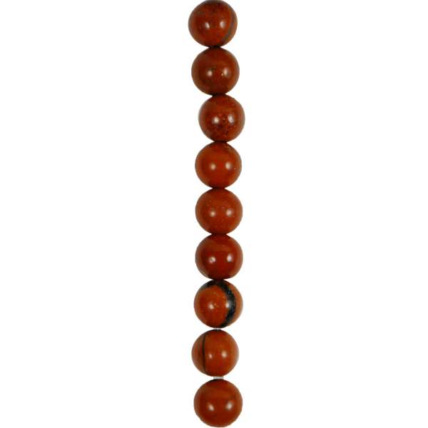 Red Jasper Beads Pack of 18