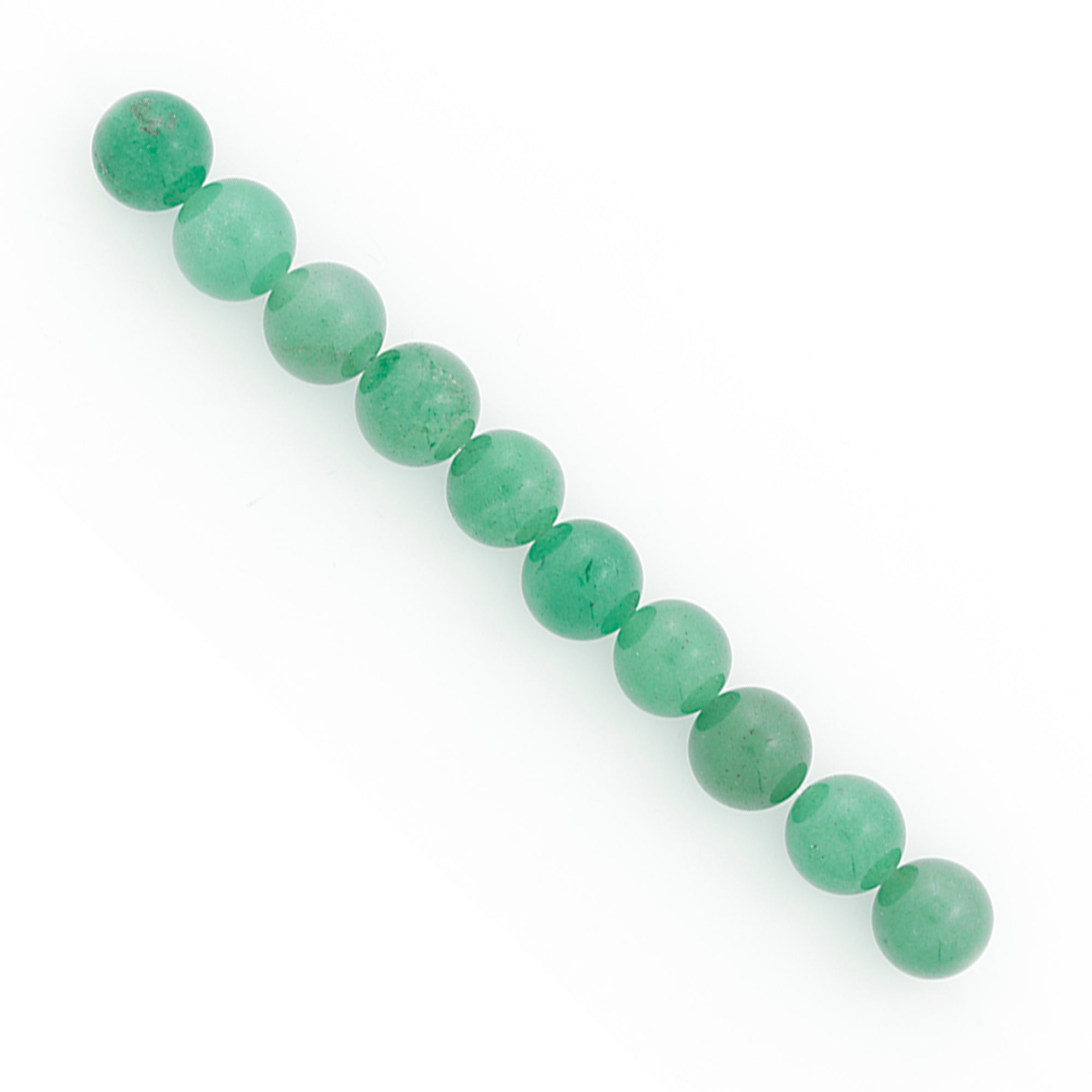 Green Aventurine Beads Pack of 10