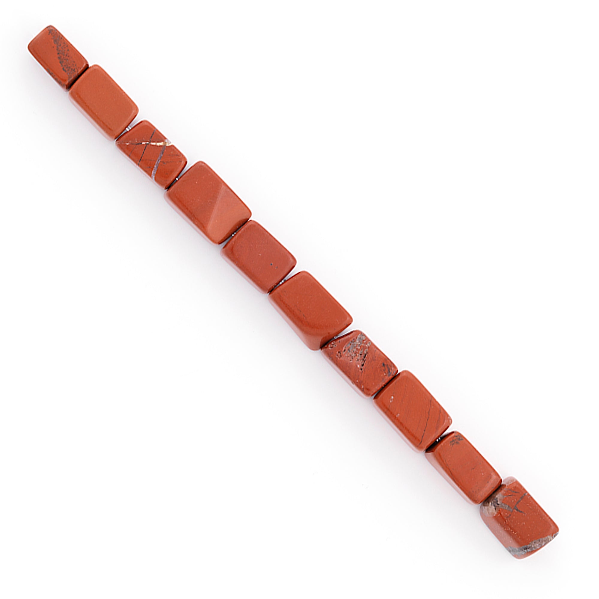 Red Jasper Nugget Beads Pack of 10