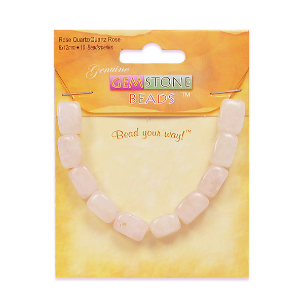 Rose Quartz Nugget Beads Pack of 10 Beads