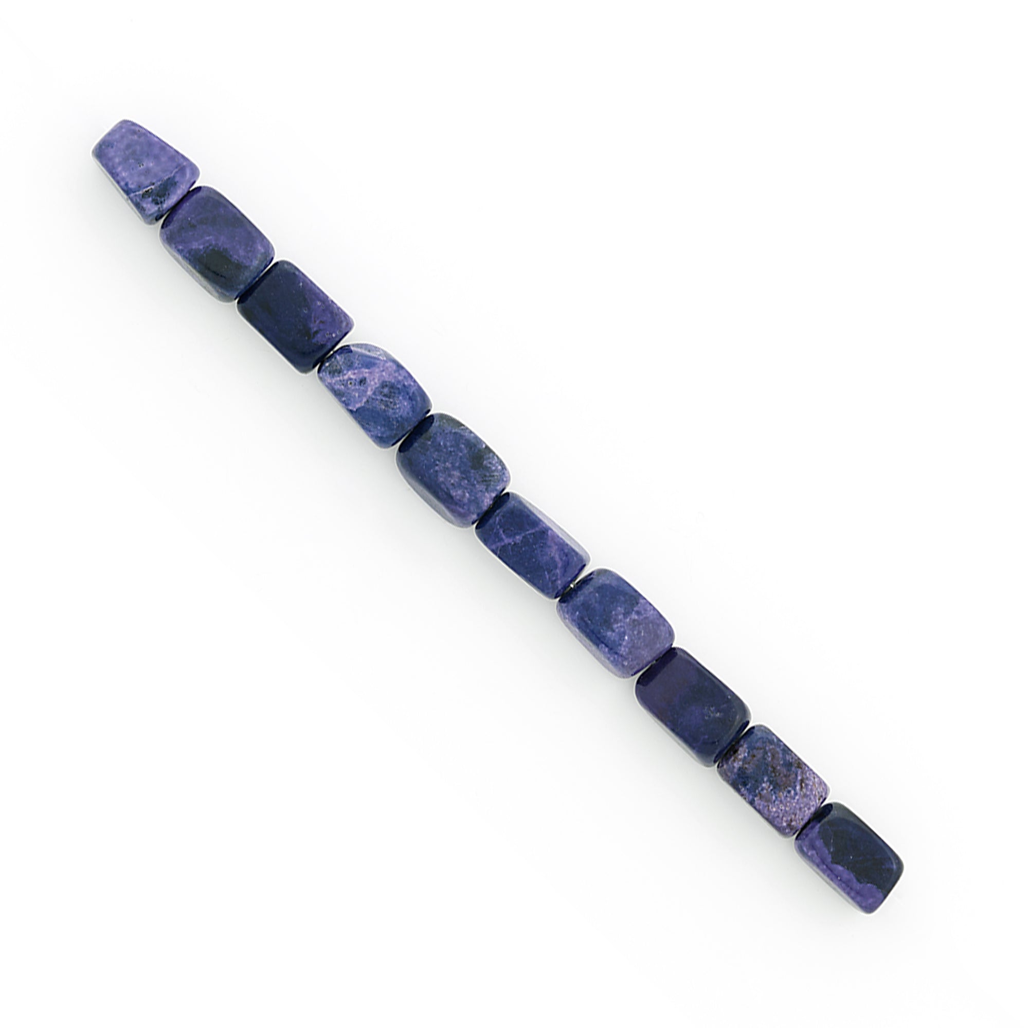 Sodalite Nugget Beads Pack of 10     - Navy Multi