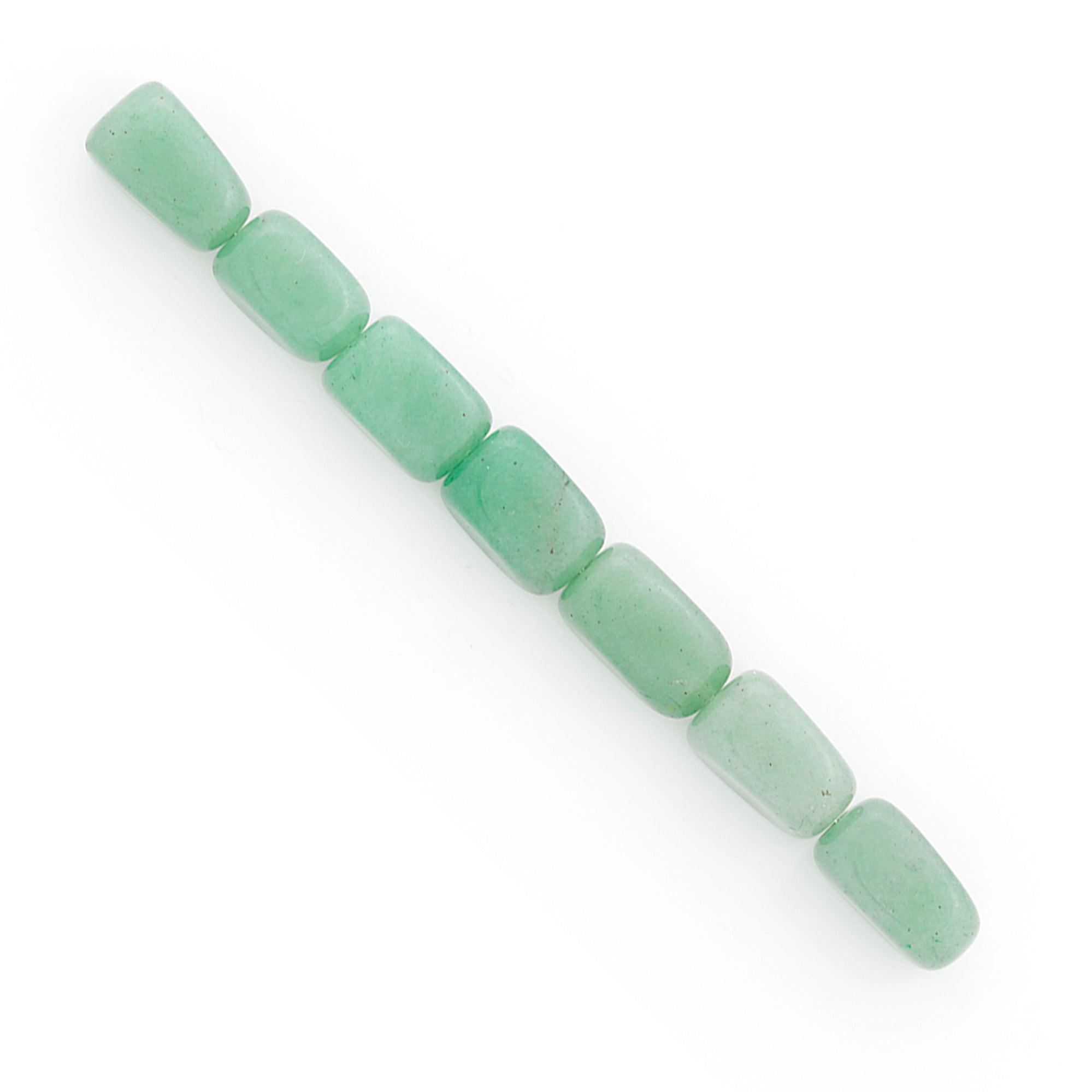 Green Aventurine Nugget Beads Pack of 7