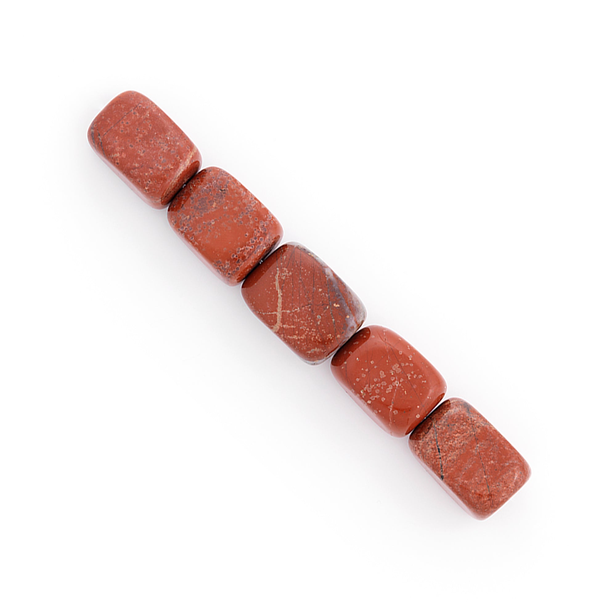 Red Jasper Nugget Beads Pack of 5