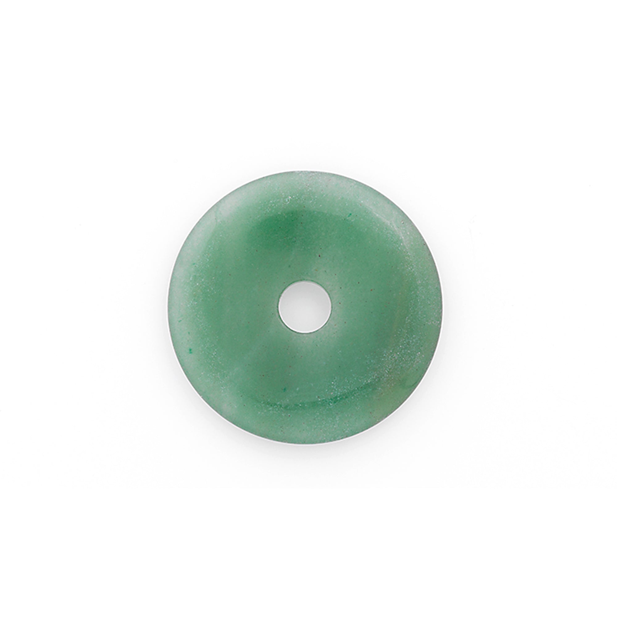 Green Aventurine Donut Pendant