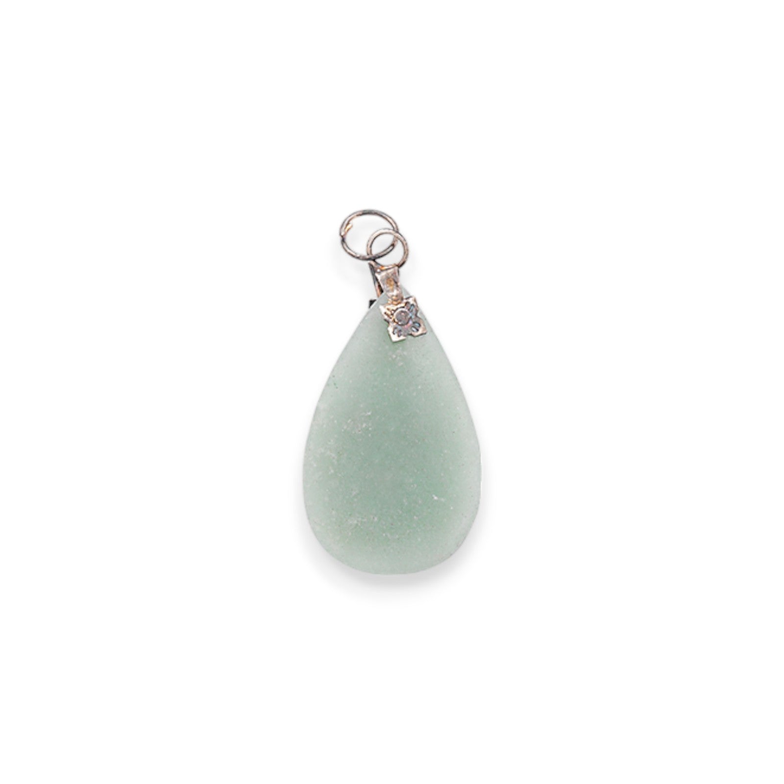 New Jade Drop Pendant   - Green