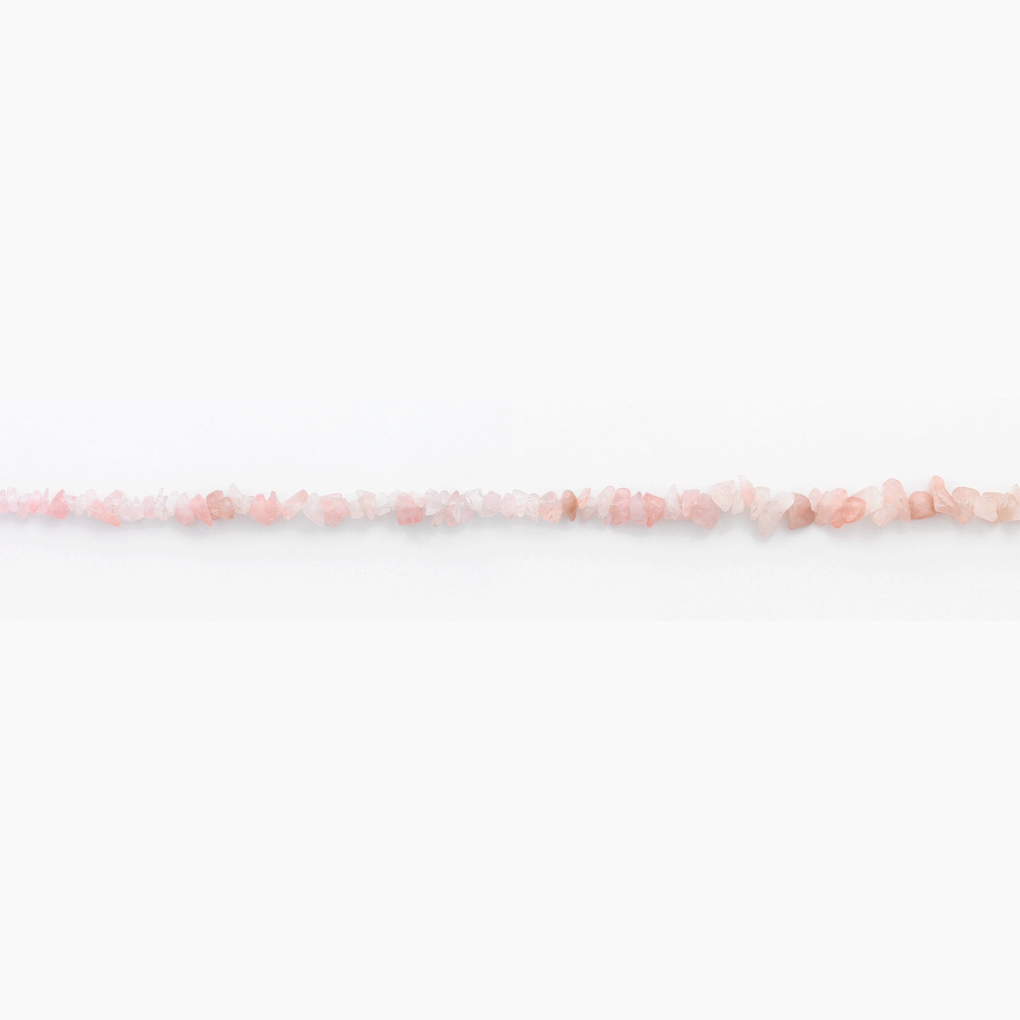 Rose Quartz Chips 16 Inch Strand