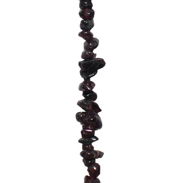 Garnet Natural Gemstone 3-7mm Chip 16" Strand (100-120 pcs.)