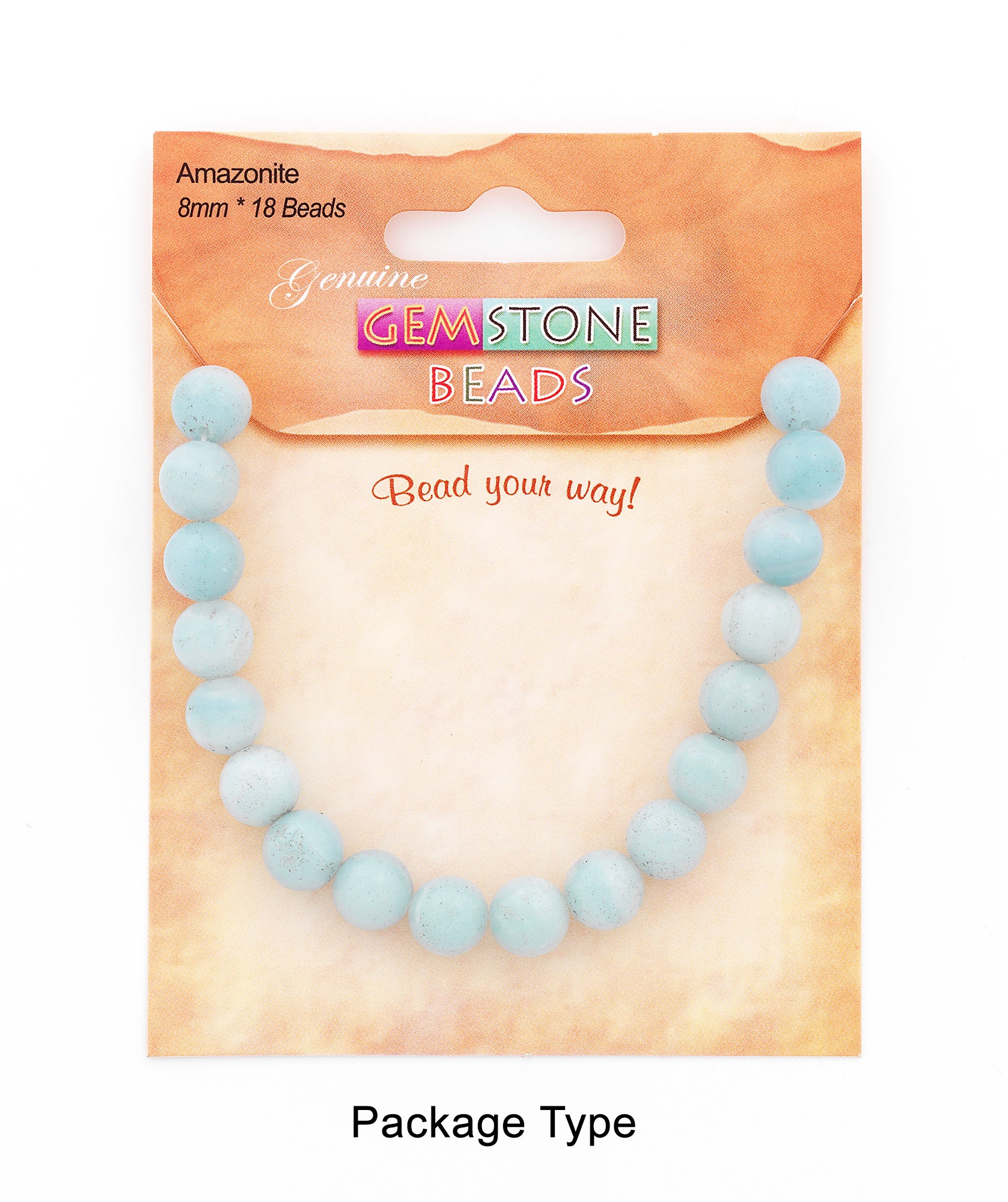 Amazonite Natural Gemstone Beads Collection Value Pack