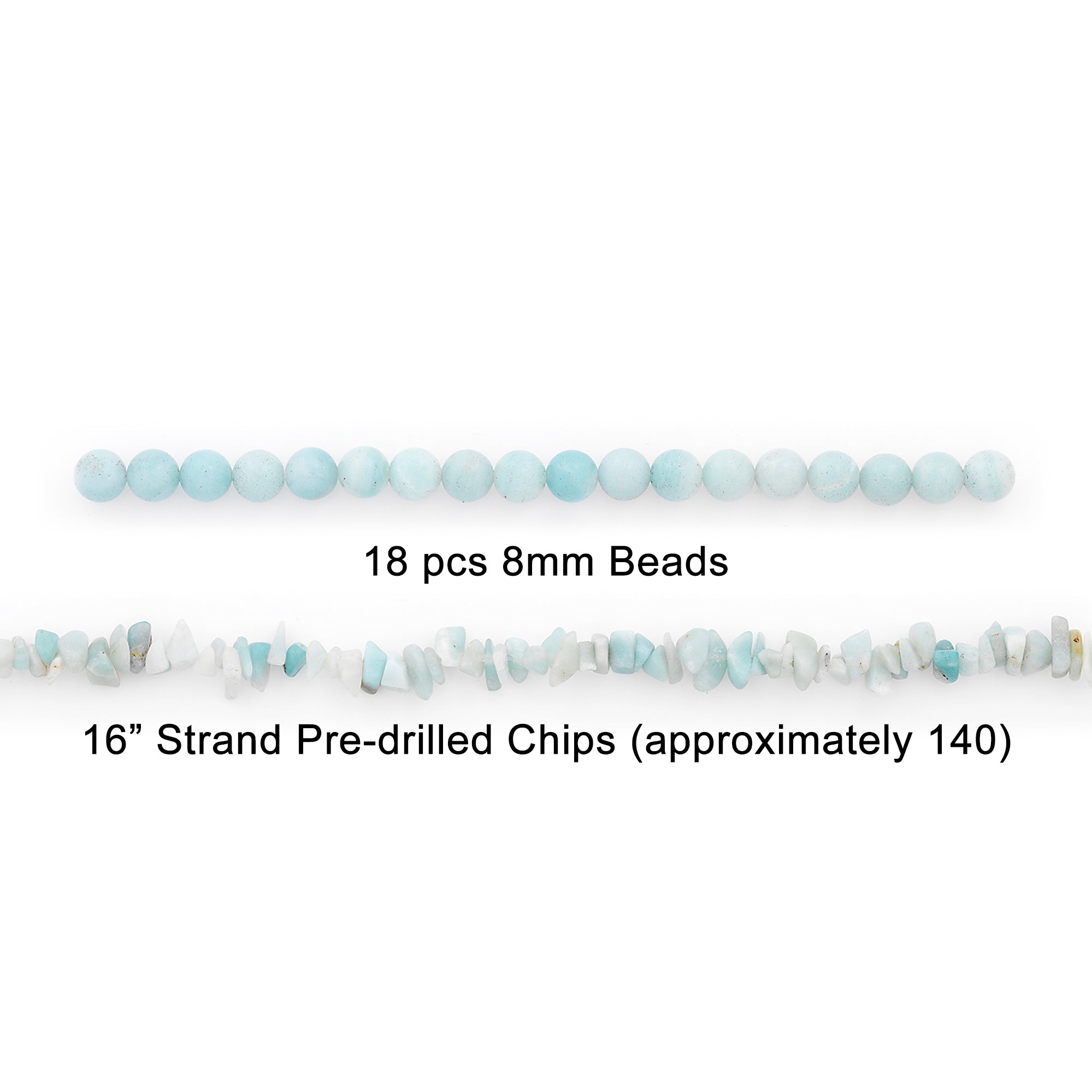 Amazonite Natural Gemstone Beads Collection Value Pack