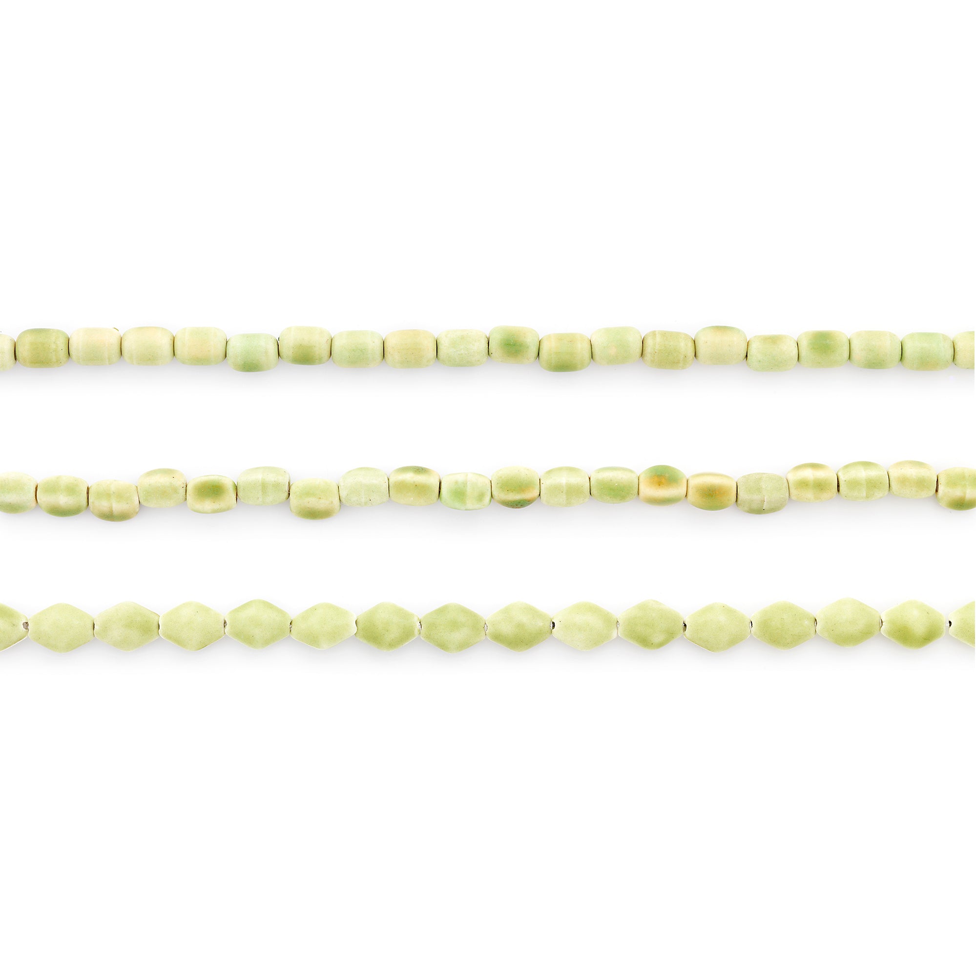 Misty Clay Beads Collection Value Pack   - Lime