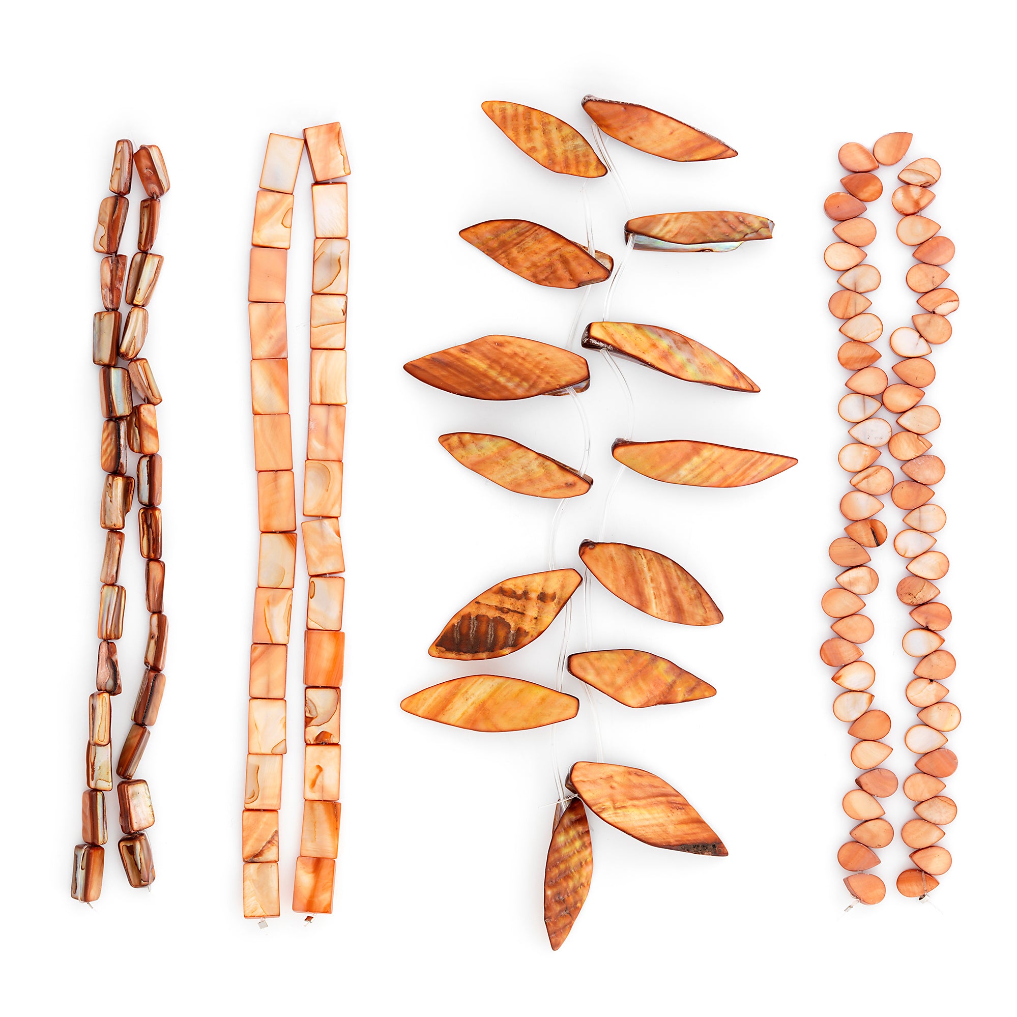 Josie Shell Beads Collection Value Pack  - Beige