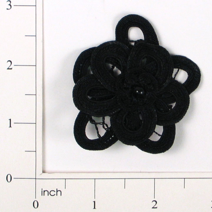 Double Fleurette Circle Bouquet Accent Applique/Patch