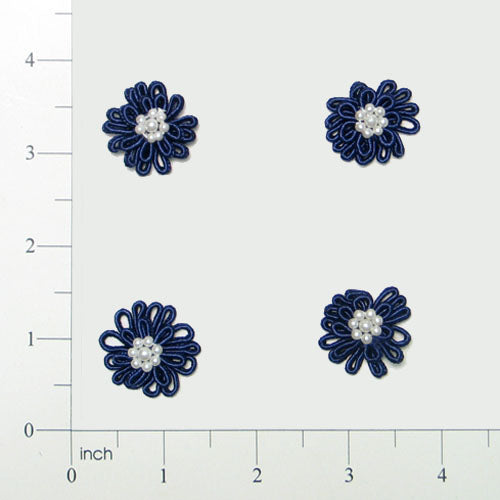 Mini Daisy Applique/Patch Pack of 4