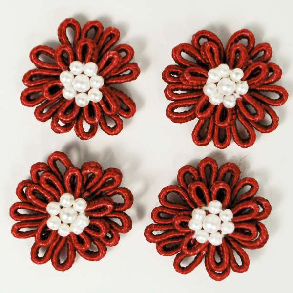 Mini Daisy Applique/Patch Pack of 4