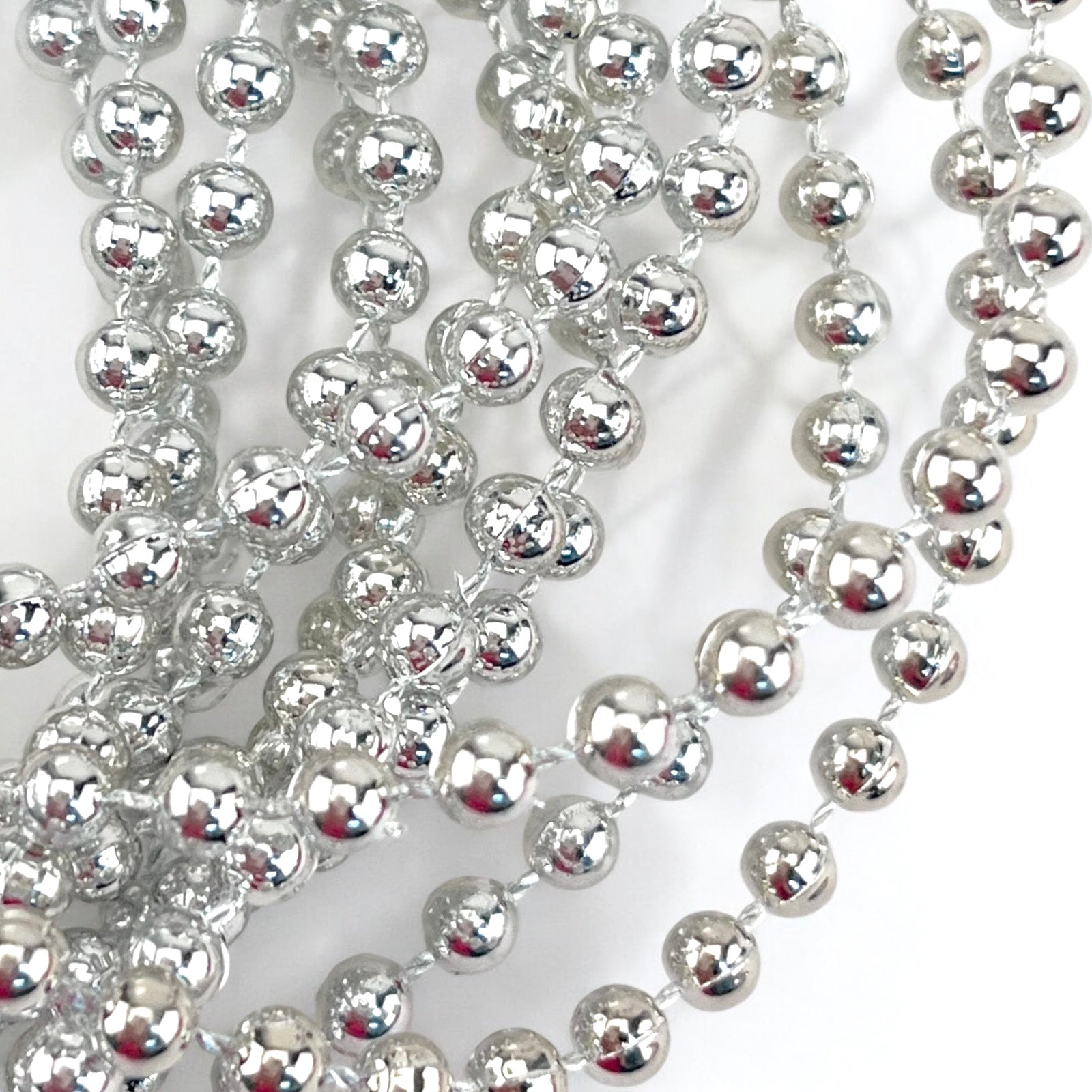 Faux Pearl Beads Garland 4mm 3 Yds - Pearl String for Wedding & Christmas D