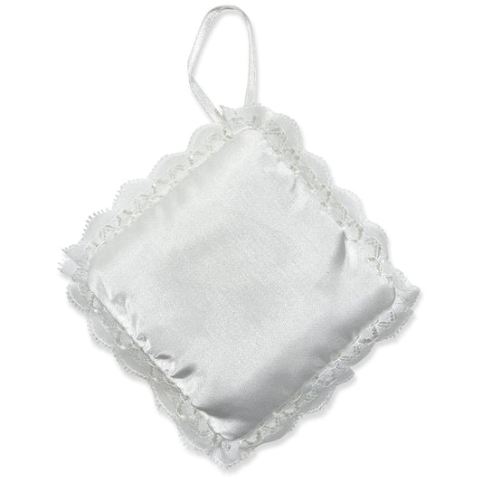 Bridal/Wedding Pillow Ornament- Diamond  - White