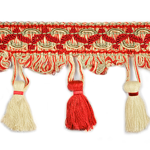 Conso 3" Tassel Fringe Trim (Sold by the Yard)