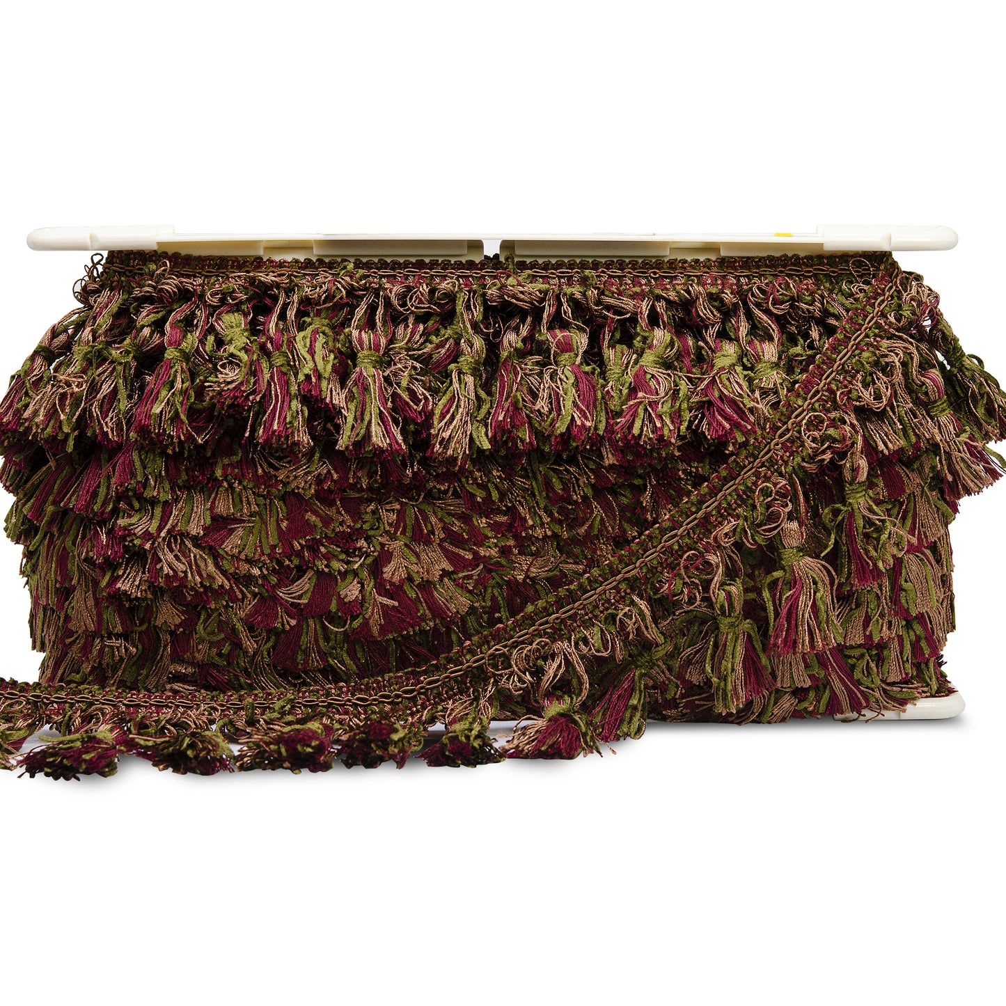Conso Multicolored Tassel Fringe Trim (Sold by the Yard)