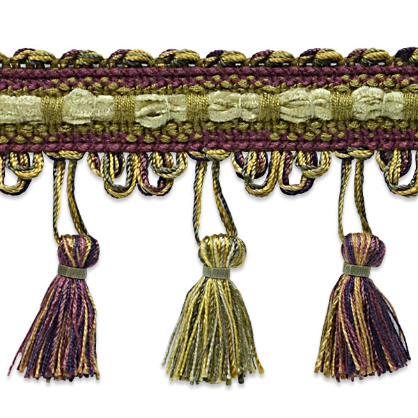 3" Conso Tassel Fringe Trim - CN071007KV22 (Sold by the Yard)