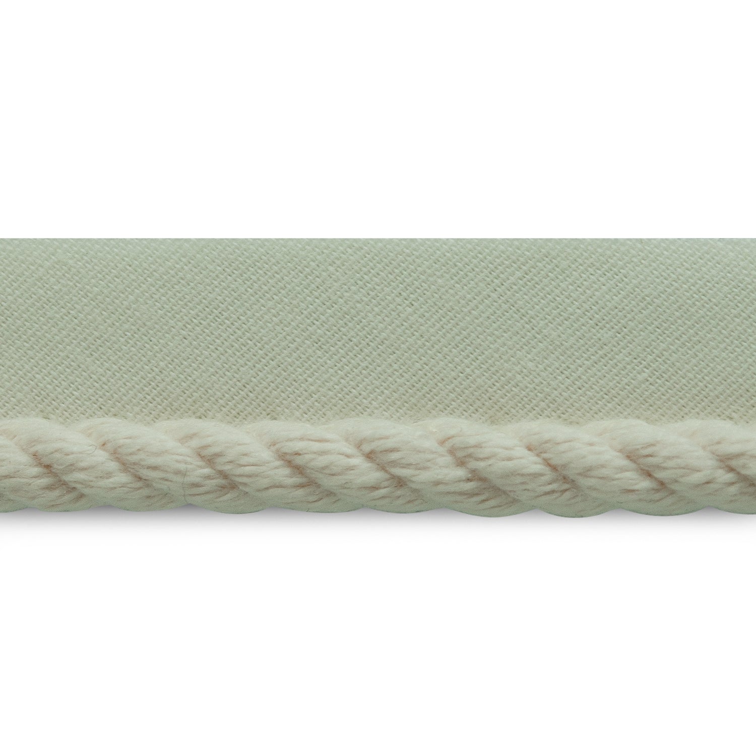 5 yards of Conso 1/4" Twisted Lip Cord Trim  - Natural