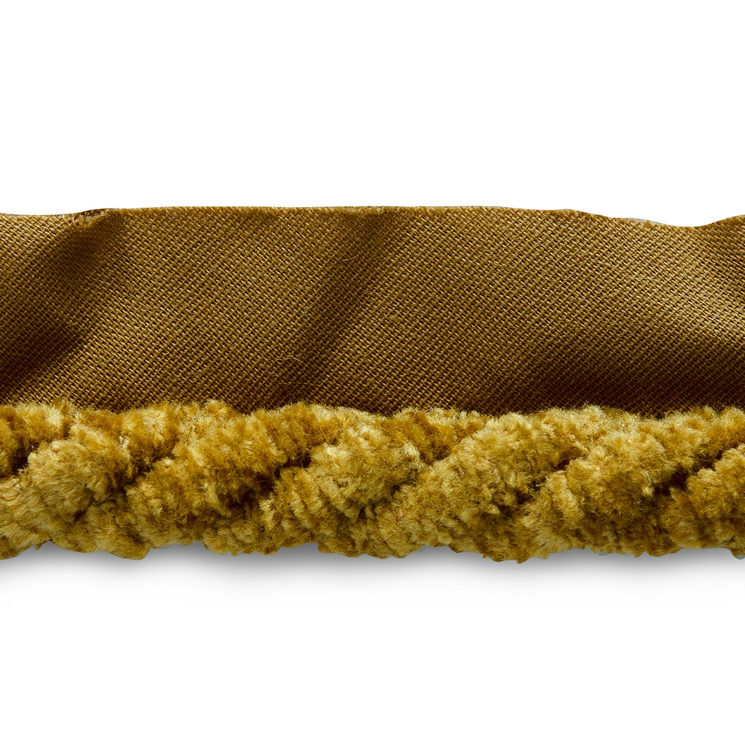 5 yards of 3/8" Conso Twisted Lip Cord Trim  - Gold