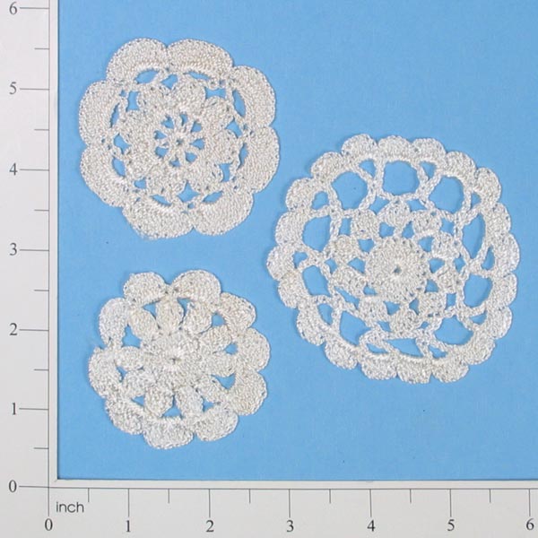 Deirdra Crochet Doily 3 Pack