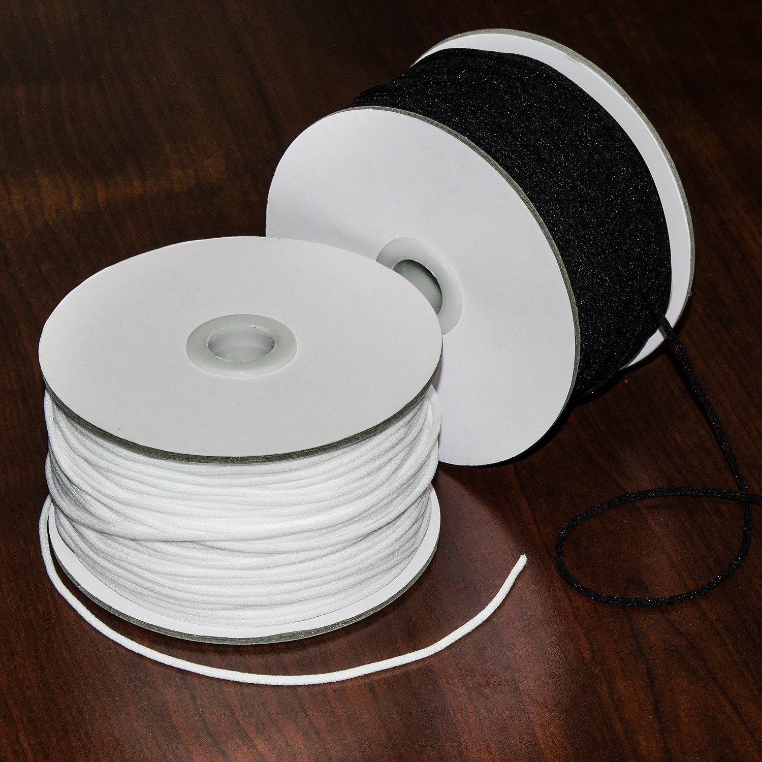 50 Yards of 1/8" Soft Knit Elastic Cord - 100 Yard Spool