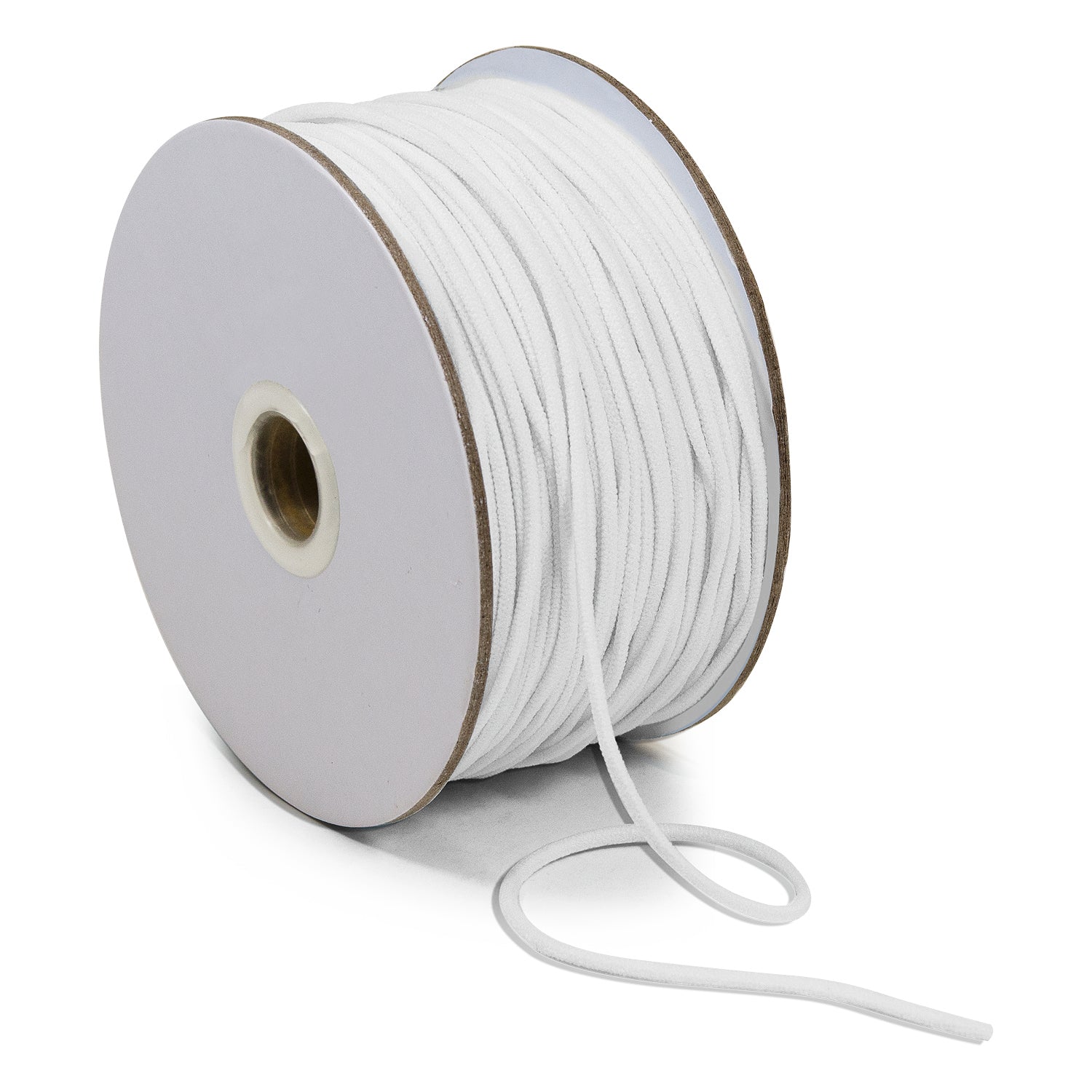 50 Yards of 1/8" Soft Knit Elastic Cord - 100 Yard Spool