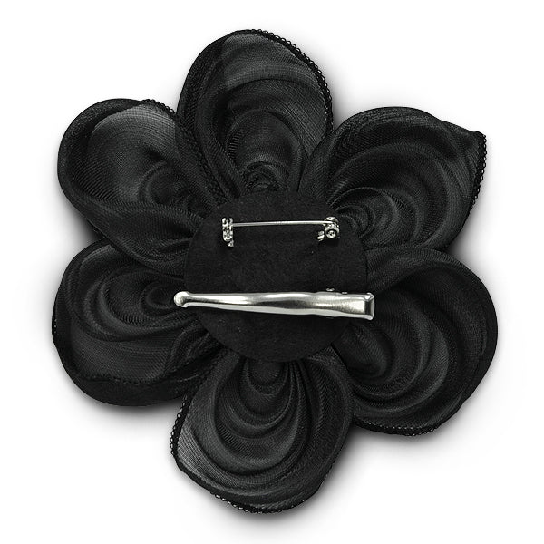 Lala Organza Flower Brooch and Hairclip