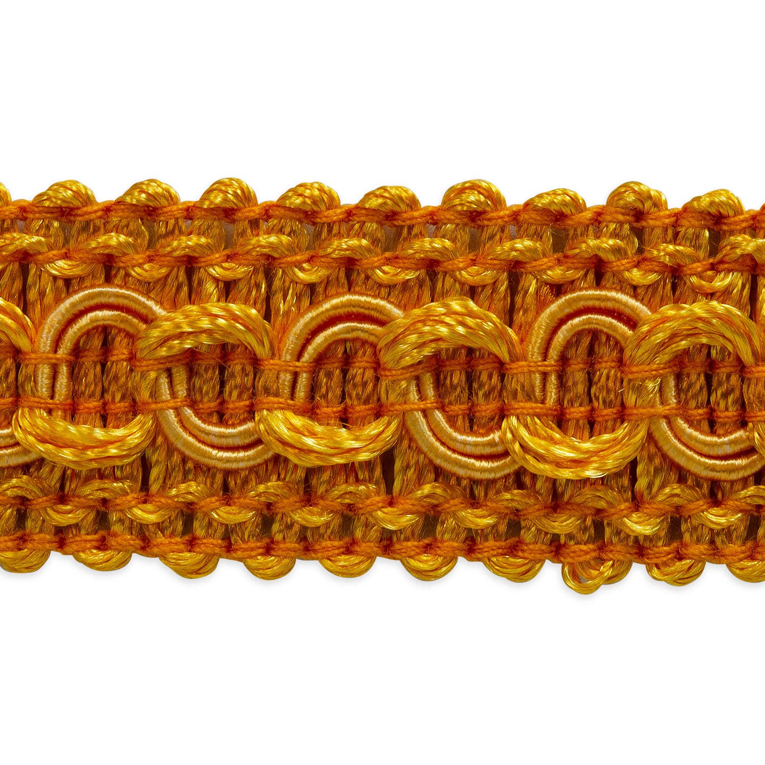 Sheena Woven Circle Braid Trim  (Sold by the Yard)