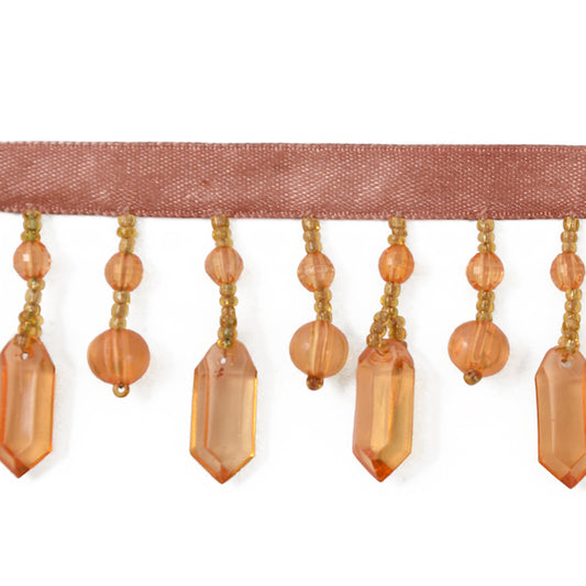 Shard Crystal Beaded Fringe Trim (Sold by the Yard)